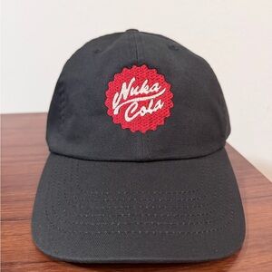 Black Nuka Cola Fallout Strap Back Hat